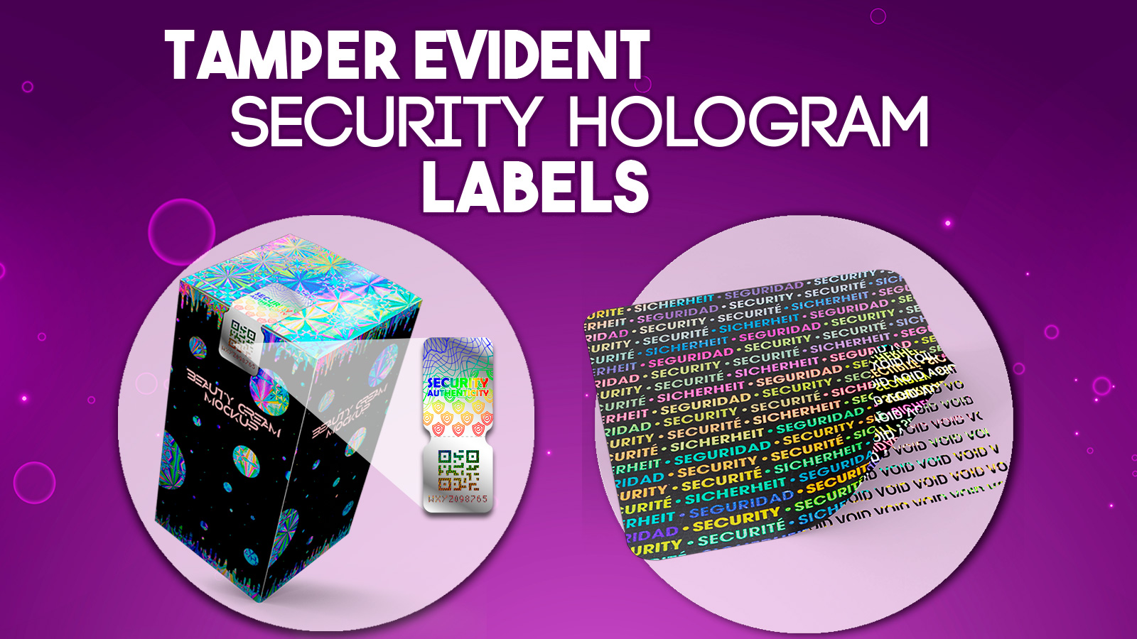 Hologram sticker and plaque ( chip), by Zeko's Authentication